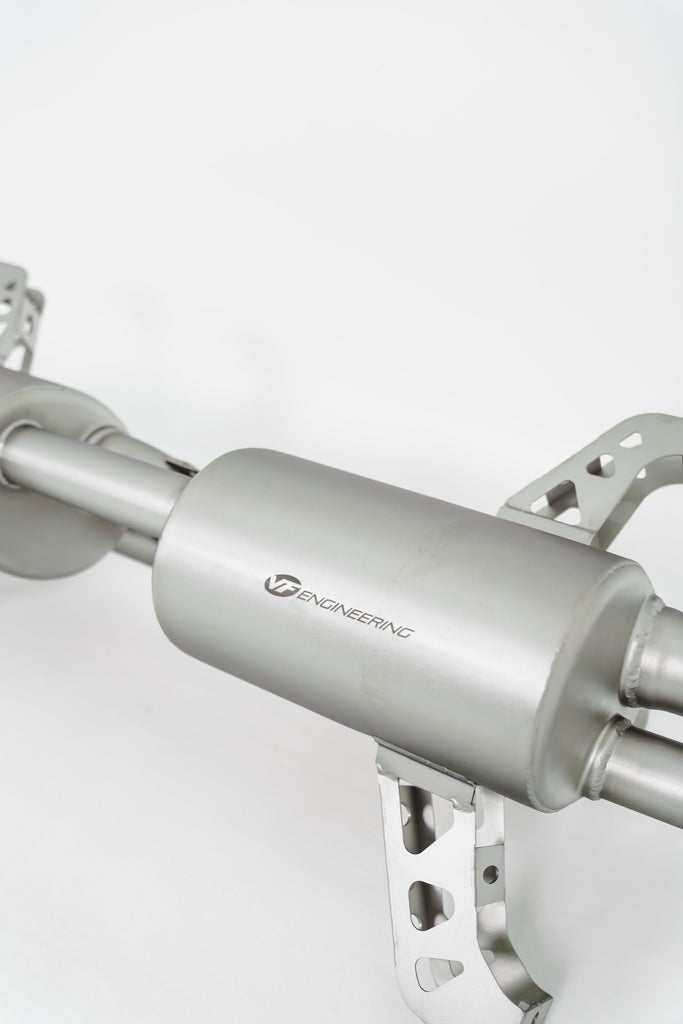 VF Engineering - Titanium Valved Catback Exhaust System - 2009 - 2015 Audi R8 V10 (VFE.AUD.R81.TIV)