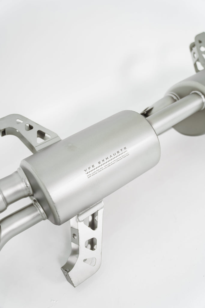 VF Engineering - Titanium Valved Catback Exhaust System - 2009 - 2015 Audi R8 V10 (VFE.AUD.R81.TIV)