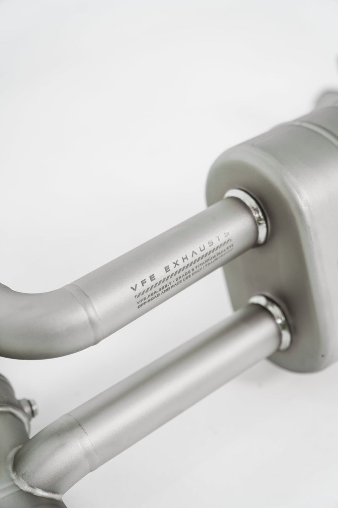 VF Engineering - Titanium Valved Catback Exhaust System - 2016-2018 Ferrari 488 GTB/Pista (VFE.FER.488.TIV)