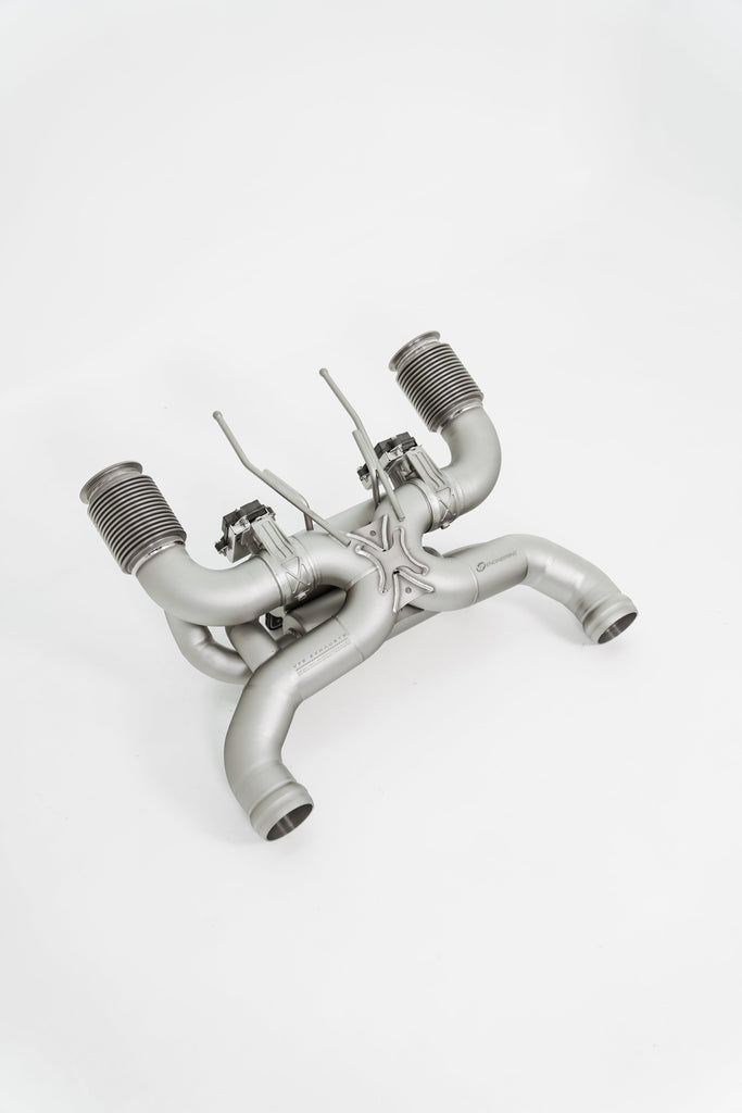 VF Engineering - Titanium Valved Catback Exhaust System - 2017-2023 Mclaren 720S (VFE.MCL.720.TIV)