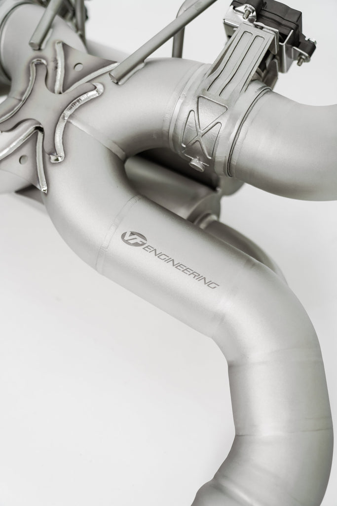 VF Engineering - Titanium Valved Catback Exhaust System - 2017-2023 Mclaren 720S (VFE.MCL.720.TIV)