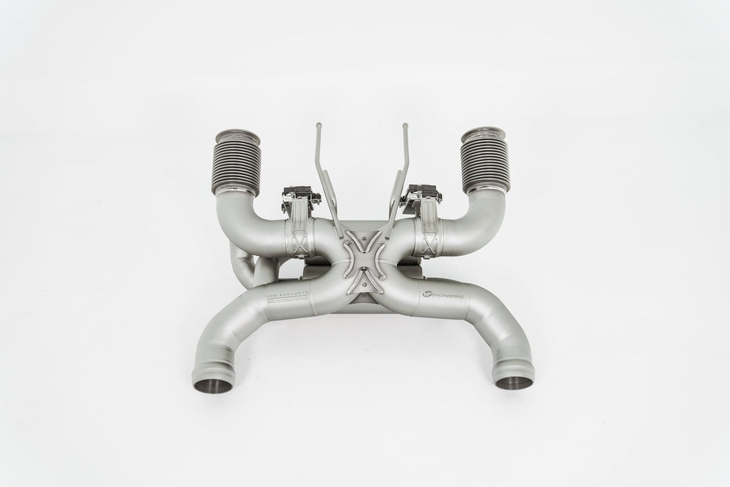 VF Engineering - Titanium Valved Catback Exhaust System - 2017-2023 Mclaren 720S (VFE.MCL.720.TIV)