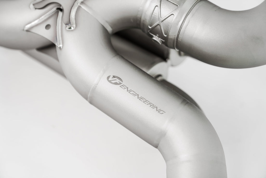 VF Engineering - Titanium Valved Catback Exhaust System - 2017-2023 Mclaren 720S (VFE.MCL.720.TIV)