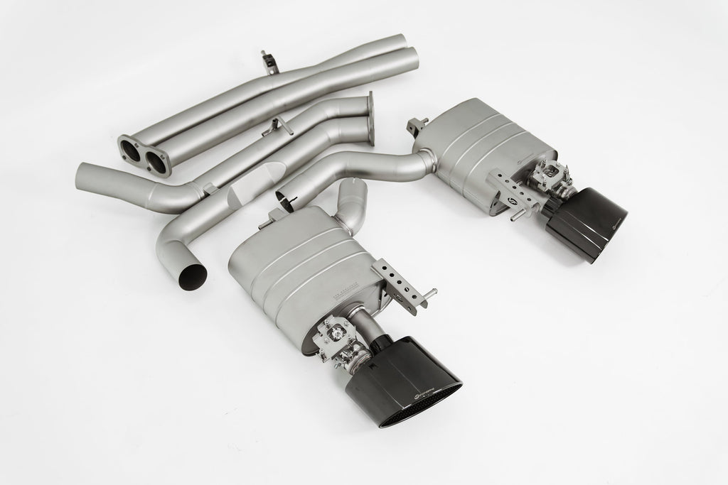 VF Engineering - Titanium Mid-Section Exhaust System - 2020+ Audi RS6/RS7 (VFE.AUD.RS6.TIV)