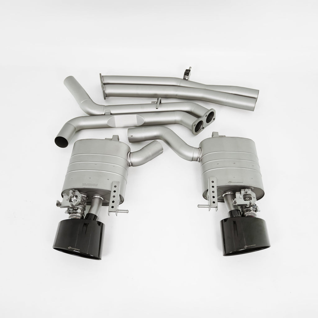 VF Engineering - Titanium Mid-Section Exhaust System - 2020+ Audi RS6/RS7 (VFE.AUD.RS6.TIV)