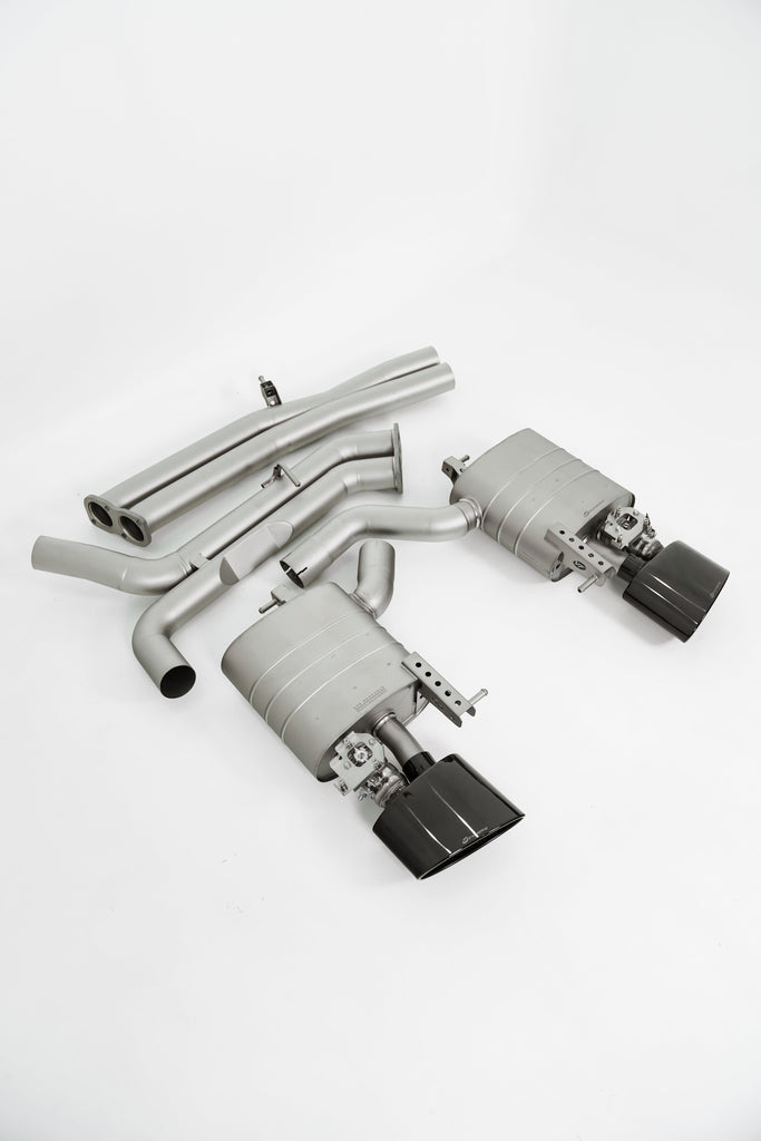 VF Engineering - Titanium Mid-Section Exhaust System - 2020+ Audi RS6/RS7 (VFE.AUD.RS6.TIV)