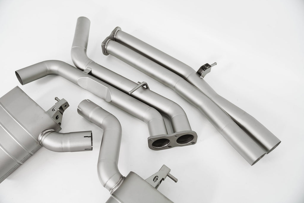 VF Engineering - Titanium Mid-Section Exhaust System - 2020+ Audi RS6/RS7 (VFE.AUD.RS6.TIV)