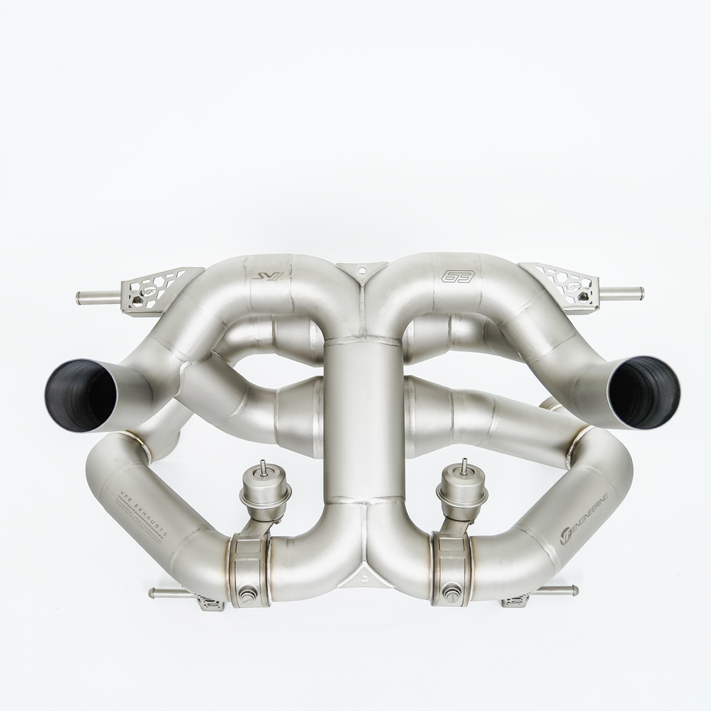 VF Engineering - Titanium Valved Catback Exhaust System - 2011-2016 Lamborghini Aventador (LP700) (VFE.LAM.700.TIV)