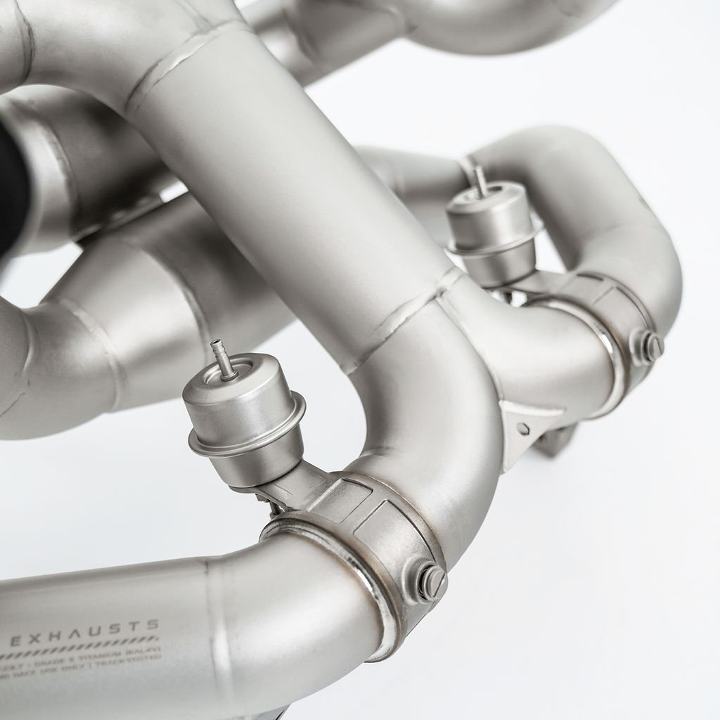 VF Engineering - Titanium Valved Catback Exhaust System - 2019-2022 Lamborghini Aventador (SV) (VFE.LAM.SV1.TIV)