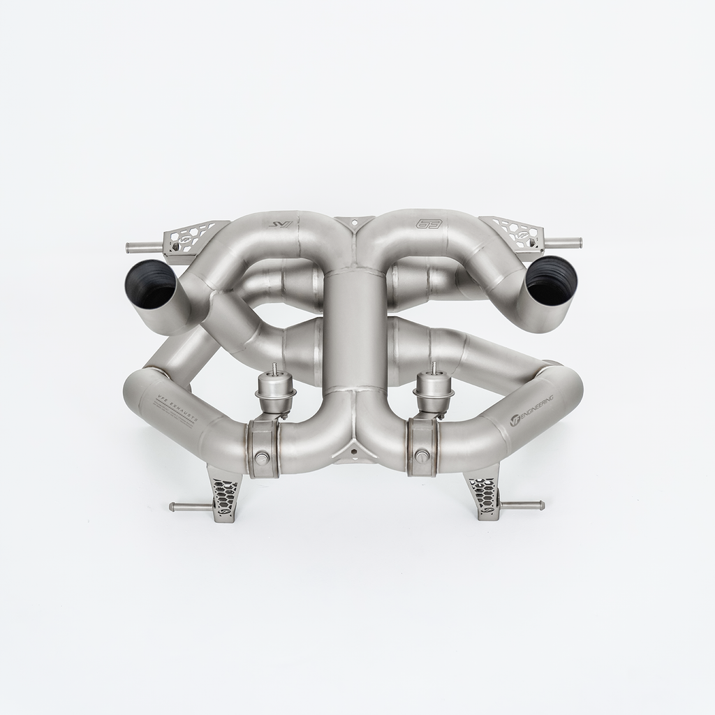 VF Engineering - Titanium Valved Catback Exhaust System - 2019-2022 Lamborghini Aventador (SV) (VFE.LAM.SV1.TIV)
