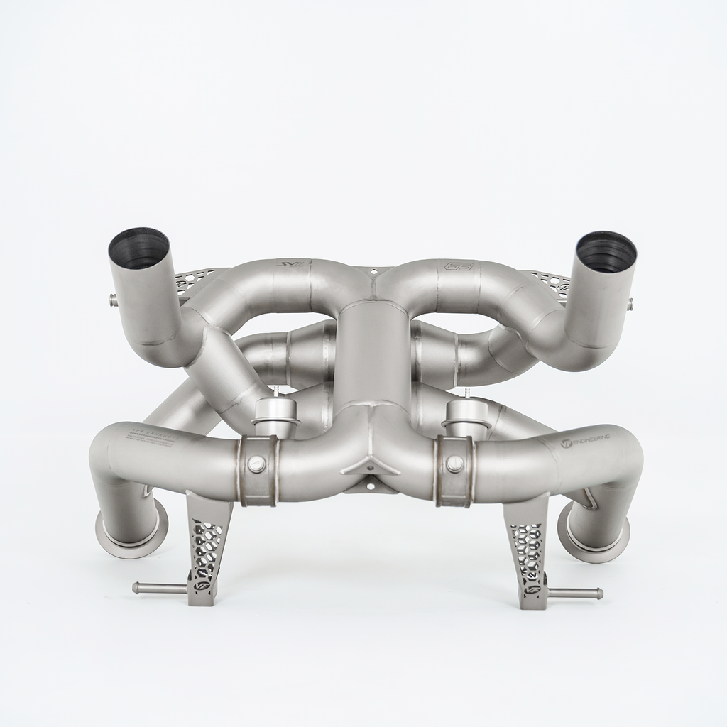 VF Engineering - Titanium Valved Catback Exhaust System - 2011-2016 Lamborghini Aventador (LP700) (VFE.LAM.700.TIV)
