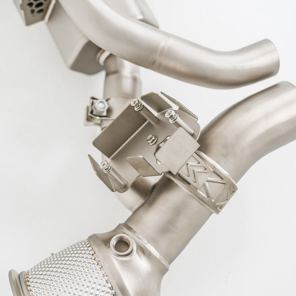 VF Engineering -Titanium Valved Exhaust System - 2019-2024 Porsche 911 Carrera (C2/C4/C2S/C4S/GTS) (VFE.POR.92C.TIV)
