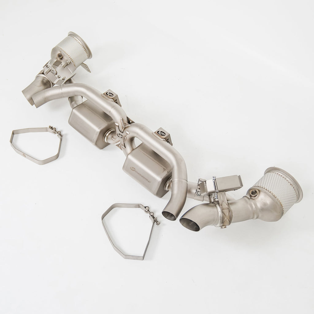 VF Engineering - Titanium Valved Exhaust System - 2019-2024 Porsche 911 Turbo/Turbo S (VFE.POR.92T.TIV)