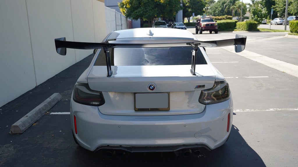 APR Performance BMW F87 M2 GTC-300 61" Adjustable Wing 2016-2021 (AS-106162PPF)