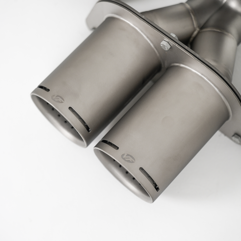 VF Engineering - Titanium Valved Exhaust System - 2019-2024 Porsche GT3/GT3RS (VFE.POR.923.TIV)