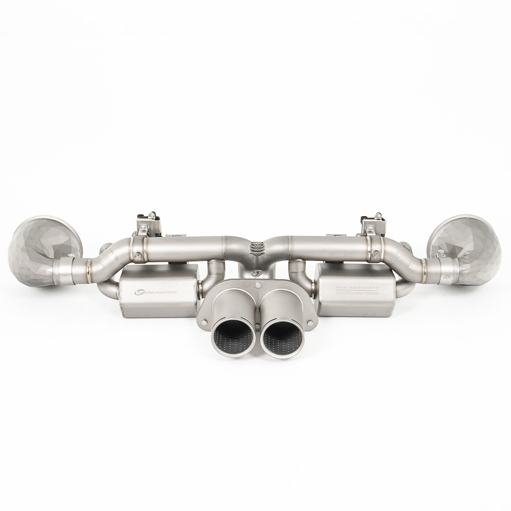VF Engineering - Titanium Valved Exhaust System - 2019-2024 Porsche GT3/GT3RS (VFE.POR.923.TIV)