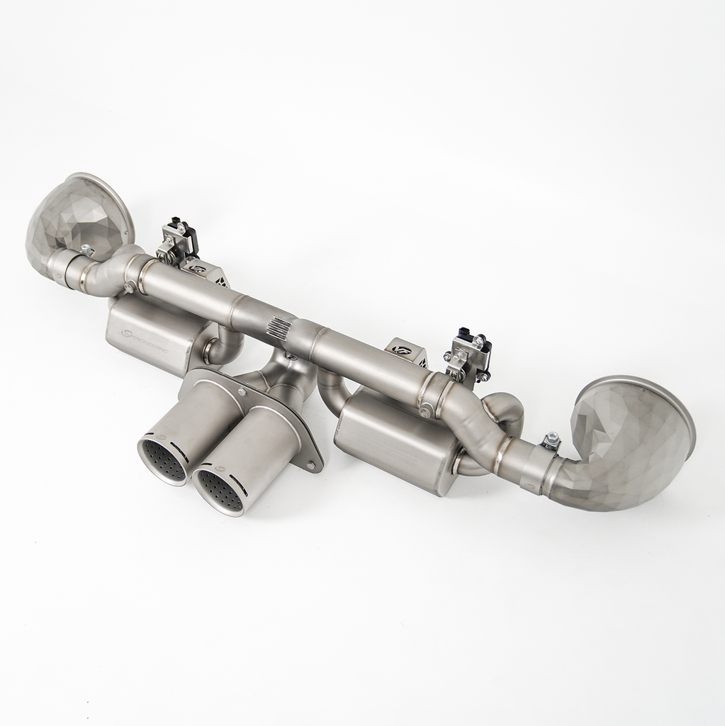 VF Engineering - Titanium Valved Exhaust System - 2019-2024 Porsche GT3/GT3RS (VFE.POR.923.TIV)