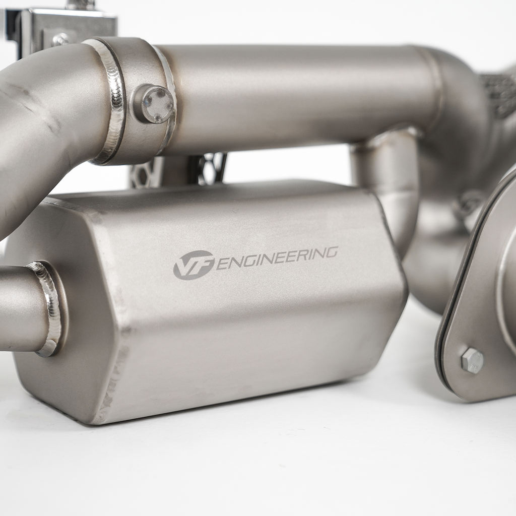 VF Engineering - Titanium Valved Exhaust System - 2019-2024 Porsche GT3/GT3RS (VFE.POR.923.TIV)