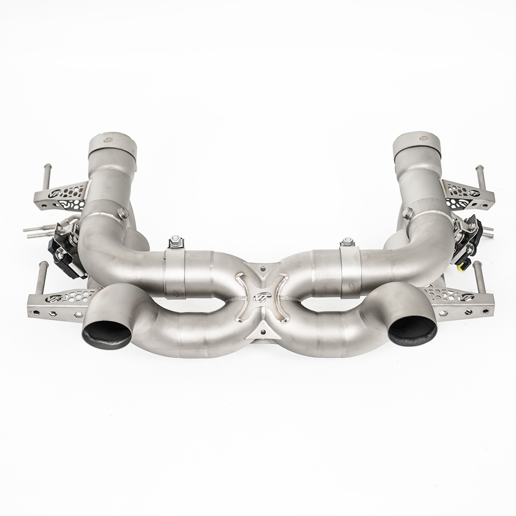VF Engineering - Titanium Valved Catback Exhaust System - 2019-2024 Ferrari SF90 (VFE.FER.SF9.TIV)