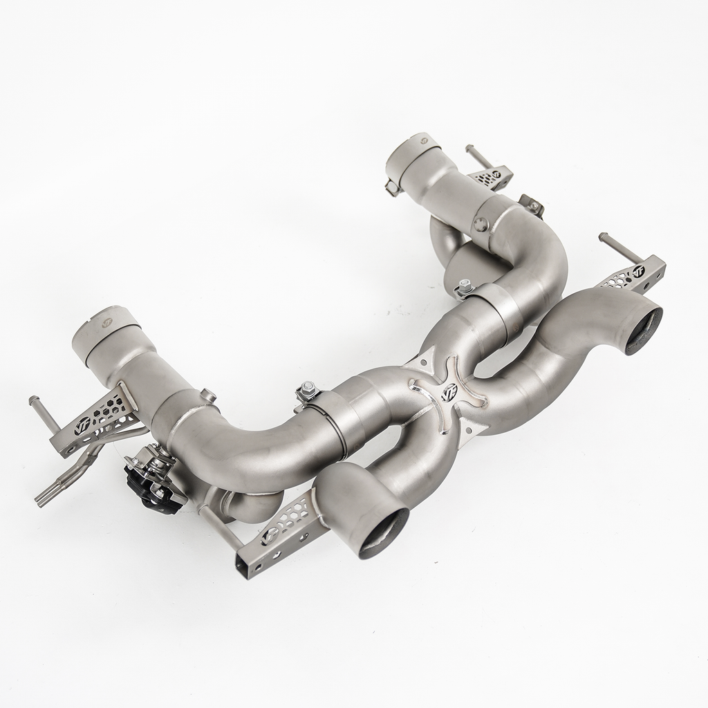 VF Engineering - Titanium Valved Catback Exhaust System - 2019-2024 Ferrari SF90 (VFE.FER.SF9.TIV)