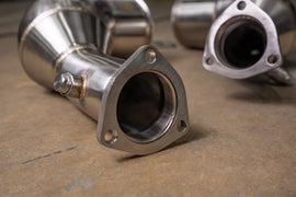 Valvetronic Designs Audi RSQ8/SQ8/SQ7 400 Cell Catted Downpipes (AUD.C8.RS6.FF.400C.BR)
