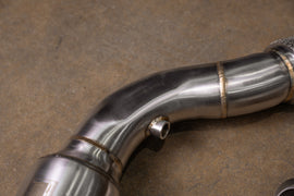 Valvetronic Designs BMW F8X M3 / M4 400 Cell Catted Downpipes (BMW.F8X.M2C.M3.M4.FF.400C.BR)