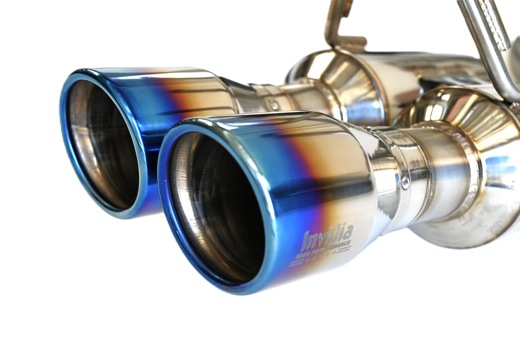Invidia 22+ Toyota GR Corolla R400 Rolled Titanium Tip Cat-Back (HS22TGCGM2RTL)