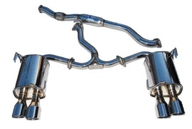 Invidia 11+ STI/WRX Sedan Only 76mm Q300 Stainless Steel Tip Cat-back Exhaust (HS11STIG3S)