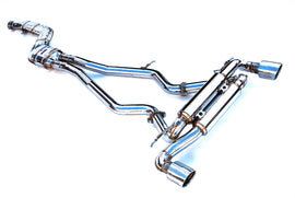 Invidia 20+ Toyota Supra (3.0) Gemini w/Valve Rolled Stainless Steel Catback (HS19TSP4VGM1RS)