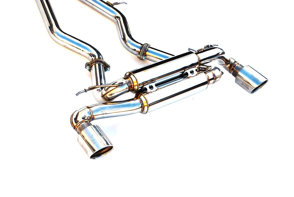 Invidia 20+ Toyota Supra (3.0) Gemini w/Valve Rolled Stainless Steel Catback (HS19TSP4VGM1RS)