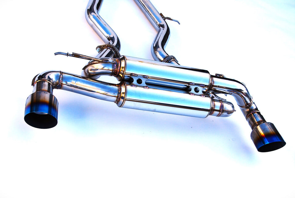 Invidia 20+ Toyota Supra (3.0) Gemini N1 w/Valve Single Layer Titanium Cat-Back (HS19TSP4VGM1GT)