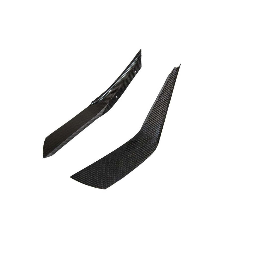 APR Performance Ford Mustang S650 Carbon Fiber Dark Horse Front Bumper Canards 2024 - Current (AB-202402)