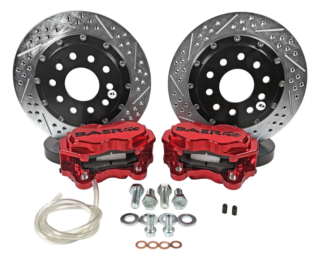 Baer Brakes 11.625" SS4+ Deep Stage Rear Brake Kit, Clear, SDZ (4262695C)