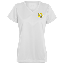 Load image into Gallery viewer, YSR Ladies’ Moisture-Wicking V-Neck Tee