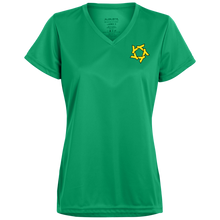 Load image into Gallery viewer, YSR Ladies’ Moisture-Wicking V-Neck Tee