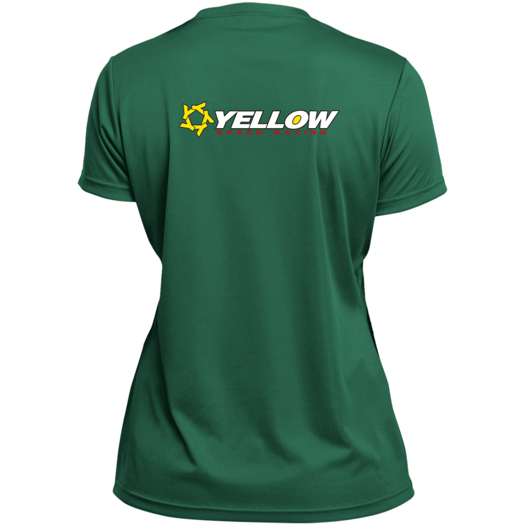 YSR Ladies’ Moisture-Wicking V-Neck Tee