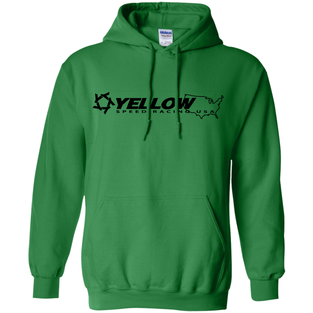 Yellow Speed Racing USA Pullover Hoodie