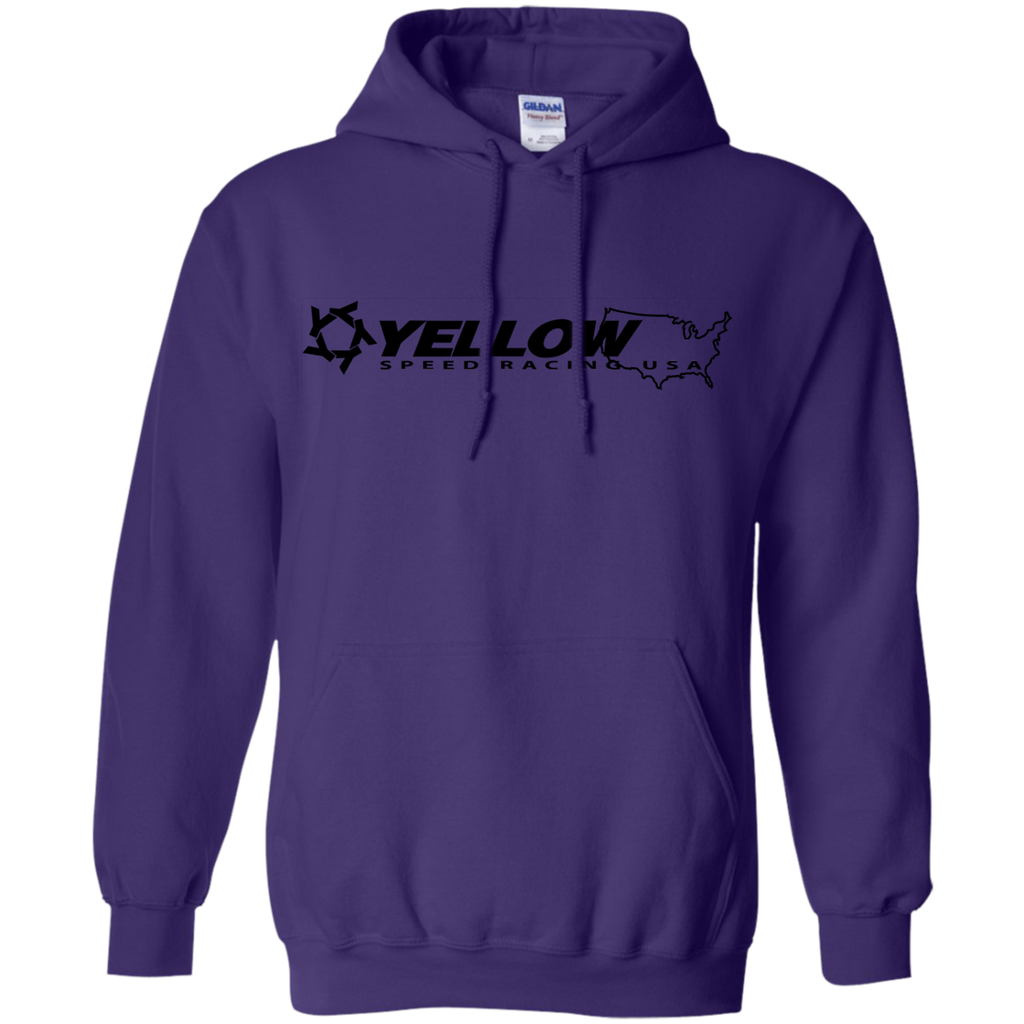 Yellow Speed Racing USA Pullover Hoodie