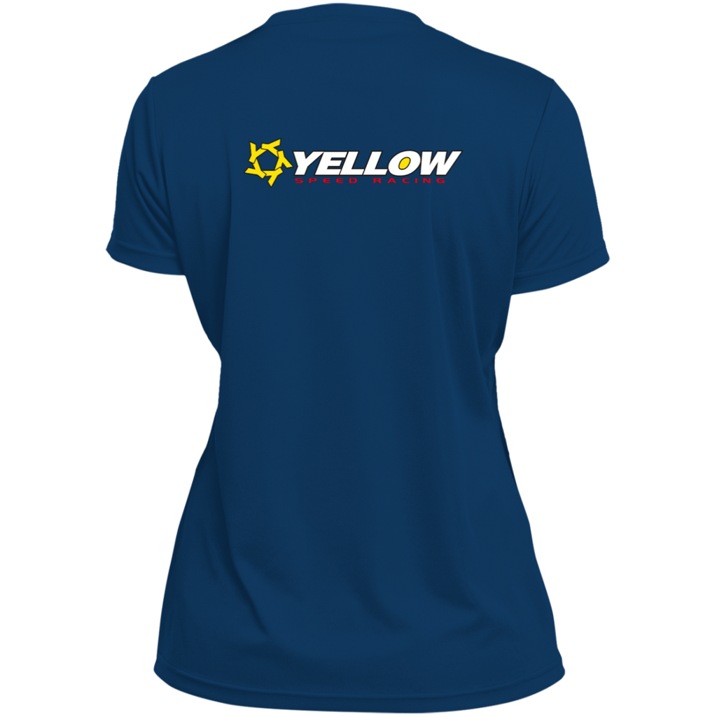 YSR Ladies’ Moisture-Wicking V-Neck Tee