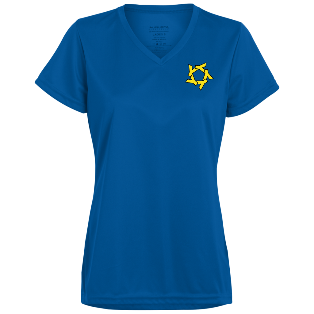 YSR Ladies’ Moisture-Wicking V-Neck Tee