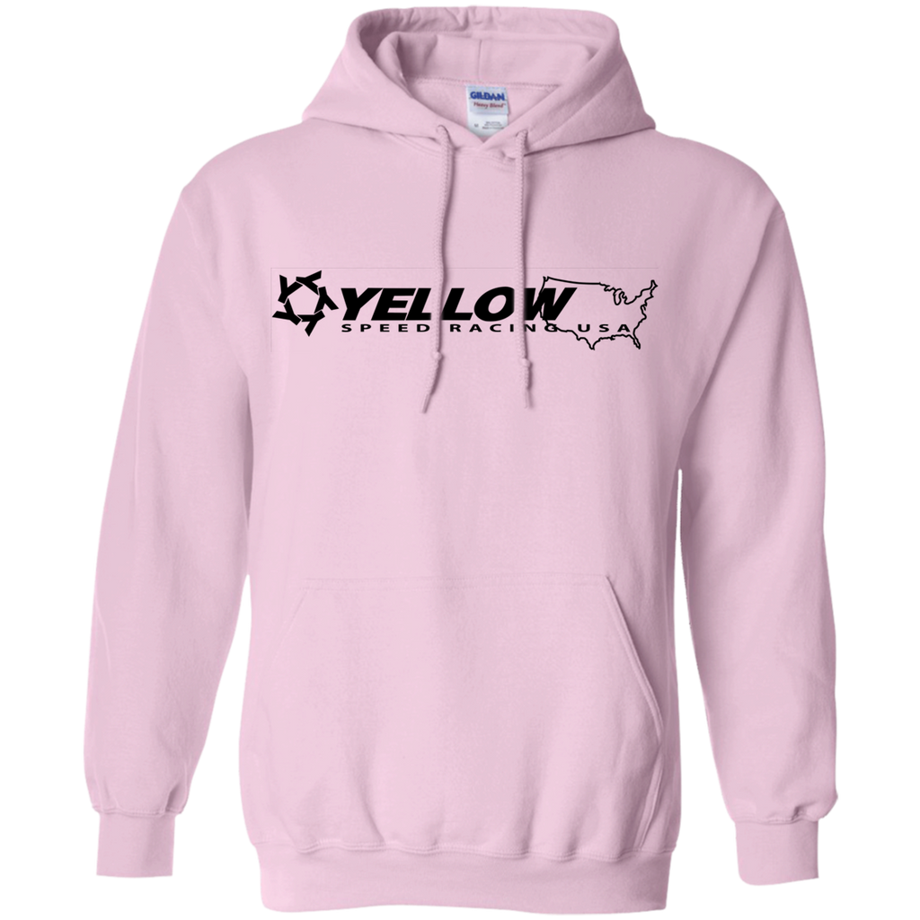 Yellow Speed Racing USA Pullover Hoodie