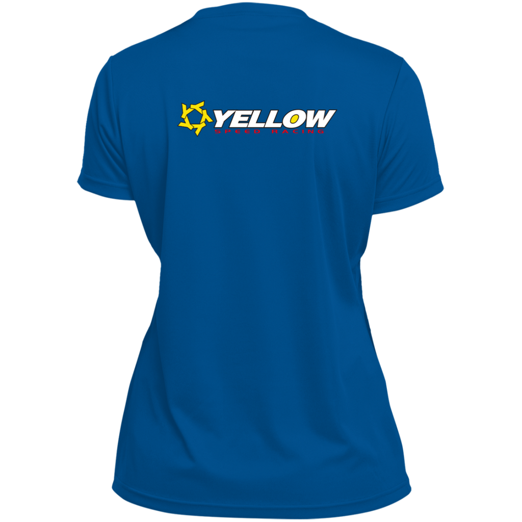 YSR Ladies’ Moisture-Wicking V-Neck Tee