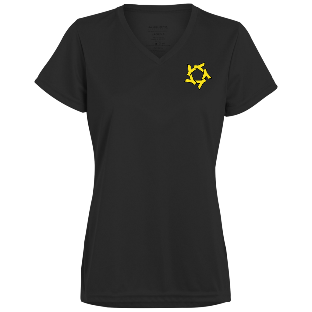YSR Ladies’ Moisture-Wicking V-Neck Tee