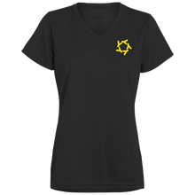 Load image into Gallery viewer, YSR Ladies’ Moisture-Wicking V-Neck Tee