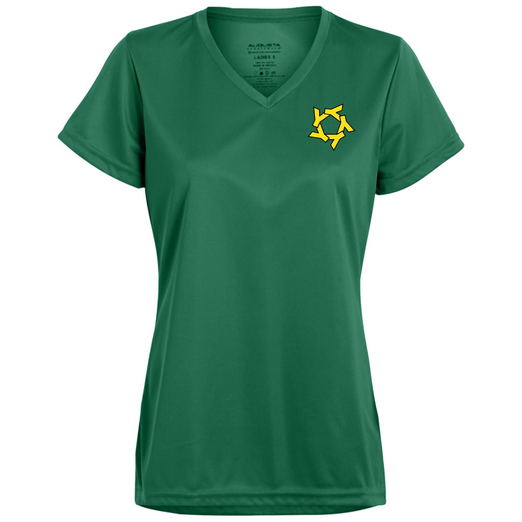YSR Ladies’ Moisture-Wicking V-Neck Tee