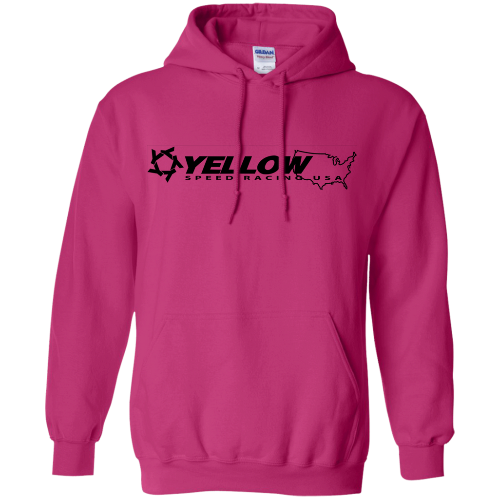 Yellow Speed Racing USA Pullover Hoodie