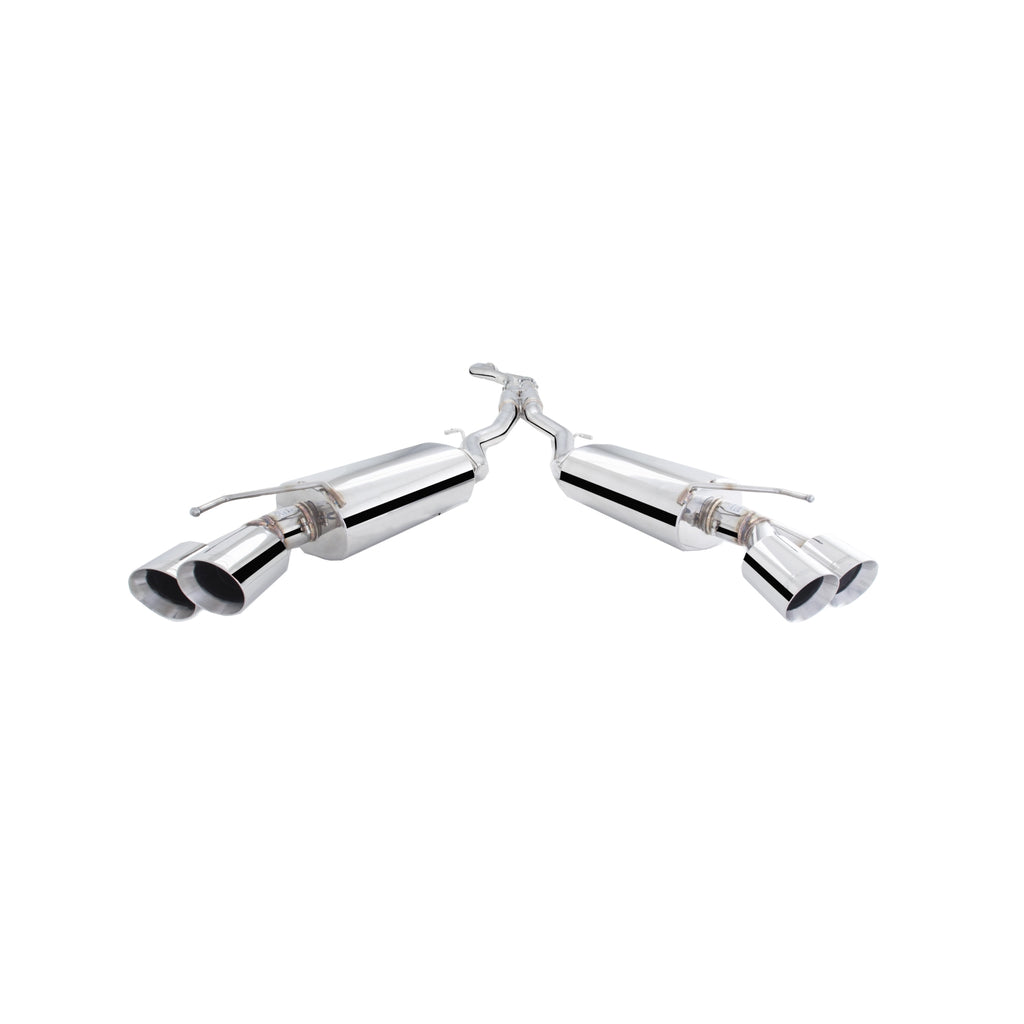 XFORCE Chevrolet Camaro LTG 4CYL Turbo 2016- 3" Stainless Steel Cat Back System with Dual Mufflers (ES-CC17-CBS)