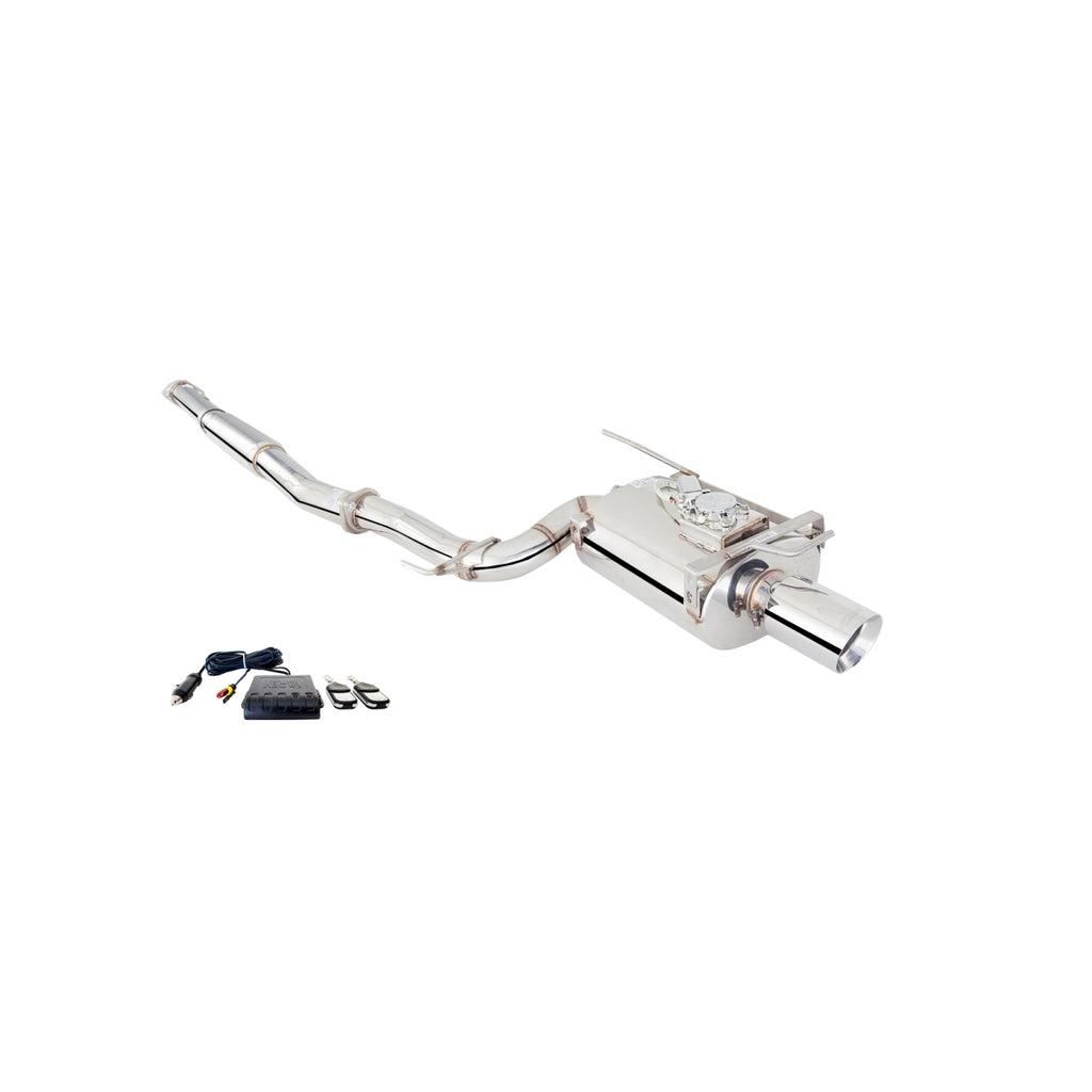 XFORCE Mitsubishi Evolution 7, 8, 9 3" Stainless Steel High Flow Cat-Back System With Varex Muffler (ES-EV8-01-VMK-CBS)