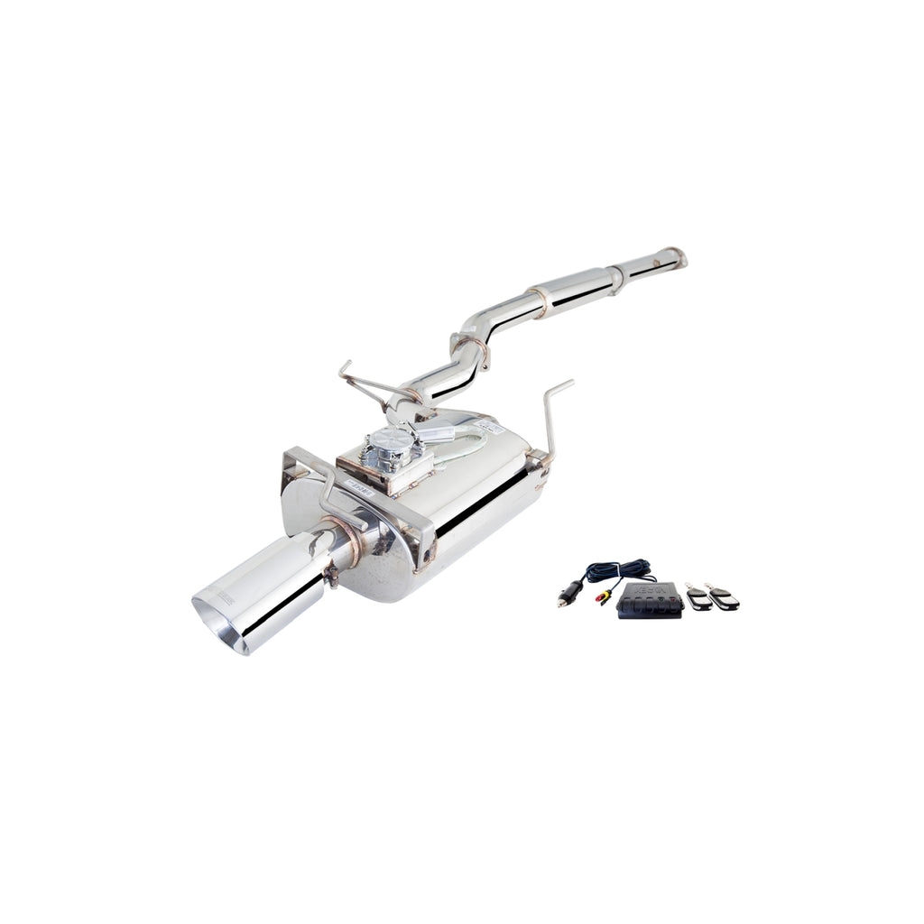 XFORCE Mitsubishi Evolution 7, 8, 9 3" Stainless Steel High Flow Cat-Back System With Varex Muffler (ES-EV8-01-VMK-CBS)