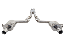 Load image into Gallery viewer, XFORCE Ford Mustang GT 2015 (Coupe) Twin 3" Stainless Steel Cat-Back Exhaust System With Oval Mufflers (ES-FM15-02-CBS)